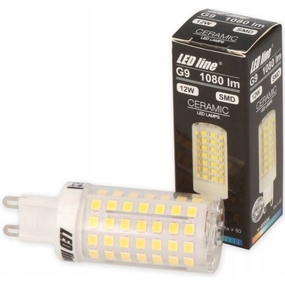 LED line LED žiarovka G9, 12W, 1160lm, LED line [248924] Studená biela