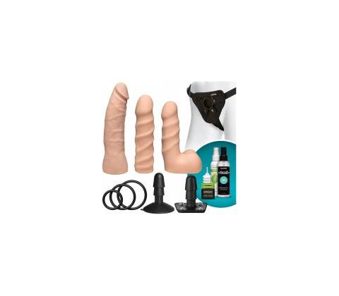 Doc Johnson Vac-U-Lock Dual Density Starter Set