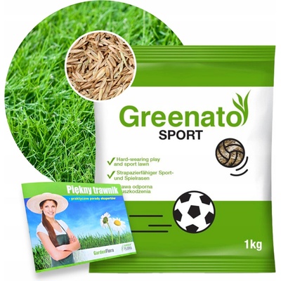 Dekoratívna, záhradná, športová tráva Greenato 150 m² 3 kg