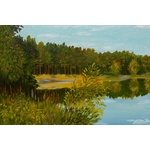DIMEX ART Флизелинов фототапет картина - иглолистна гора 375 x 250 см