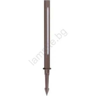 Ideal Lux - външна LED лампа JEDI LED/7W/230V 40 см CRI 90 IP65 кафява (ID372259)