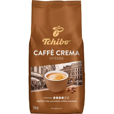 Tchibo Кафе на зърна Tchibo Caffè Crema Intense, 1кг