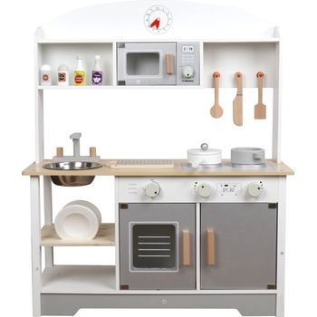 Moni Toys Детска дървена кухня Moni Toys - Nicole (111835)