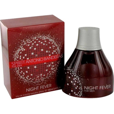 Antonio Banderas Spirit Night Fever toaletná voda pánska 100 ml