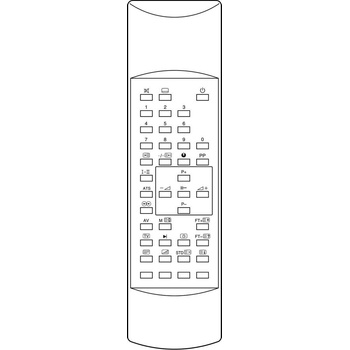 GENERAL Tesla rr103 - дистанционен контрол - дубликат (rr103)