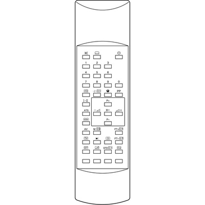GENERAL Tesla rr103 - дистанционен контрол - дубликат (rr103)