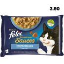 Felix sensations treska a sardinky 4 x 85 g
