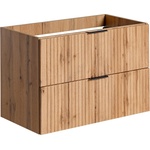 Comad ADEL OAK 82-80-B-2S - Шкаф за баня под мивка ADEL 57x80, 2 см дъб (CM0063)