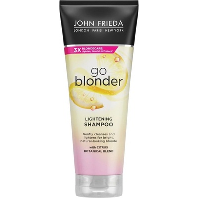 John Frieda Go Blonder Изсветляващ шампоан, 250 ml