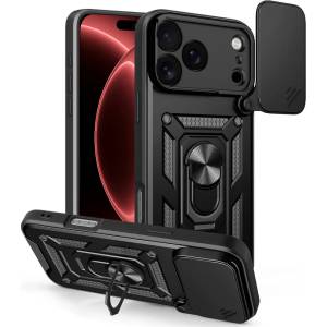 Techsuit Калъф Techsuit CamShield Series - iPhone 18 Pro / iPhone 17 Pro - Черен