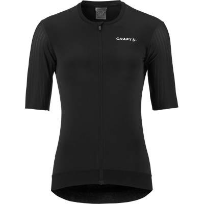 Craft Дамска фланелка с къс ръкав за колоездене Craft Women's Adv Aero Jersey Cycling jersey - Black (156-2297-0312)
