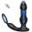Paloqueth Anal Lock Prostate Stimulator Dual Motor with Thrusts & Vibrations & Remote Control Black