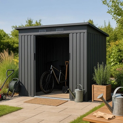 Juskys M 218x132x174 cm antracit