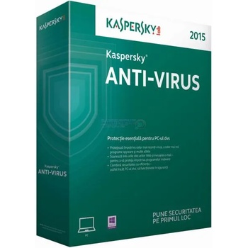 Kaspersky Anti-Virus 2015 (3 Device/1 Year) KL1161OBCFS