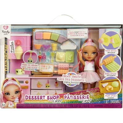 Rainbow MGA Entertainment High Little Den u bazénu s herní sadou Blush
