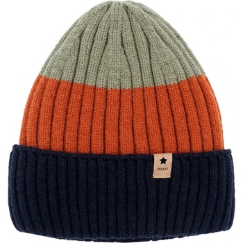 maximo Детска зимна шапка (beanie) maximo Kids' Beanie Striped Beanie - Navy / Multicolor - размер 51-53 cm (904-5096-0212)