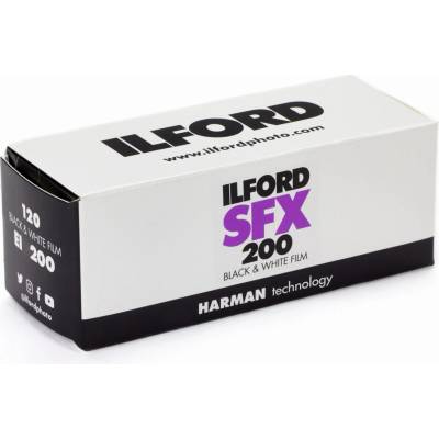 ILFORD Harman Photo SFX 200 120 čiernobiely negatívny film