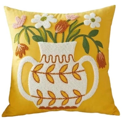 Livefy Flower 3 žltá 45 x 45 cm