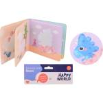 Johntoy JT Книжка за баня Happy World с динозаври за оцветяване