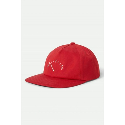 Brixton Running On Empty Np Lp Adj Hat Crimson/White CRSWH