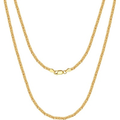 Majya Stříbrný řetízek pozlacený 11617