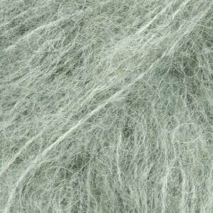 DROPS Design Brushed Alpaca Silk Uni Colour 21 Sage Green Плетива прежда (109821)