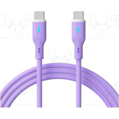 Akyga AK-USB-70 USB 2.0 USB C vidlice z obou stran 1m