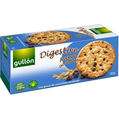 gullón Бисквити Дайджестив Овесени Ядки с Шоколад 265 г