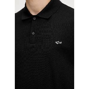 Paul&Shark тениска с яка мъжка от памук Knitwear (99311000)