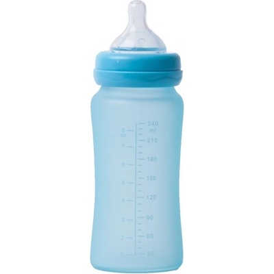 Bo Jungle skleněná láhev s úchyty B Thermo Turquoise 240ml