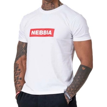 Nebbia tričko pánske Basic 593 white