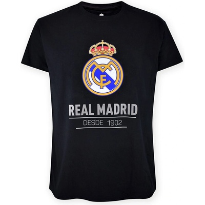 Detské tričko Real Madrid Desde 1902 čierne