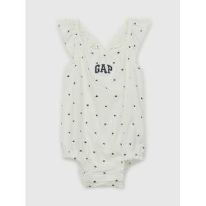 GAP Бебешко щампосани боди GAP GAP | Byal | Момичешки | 74-80