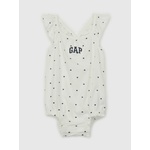 GAP Бебешко щампосани боди GAP GAP | Byal | Момичешки | 74-80