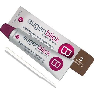 Berrywell farba na riasy a obočie 3 dark brown 15 ml