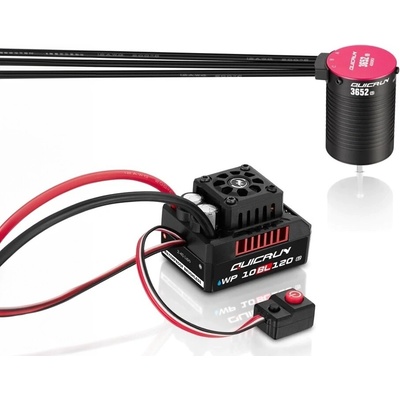 HOBBYWING car COMBO QuicRun 10BL120 G2 s 3652SL 4000Kv