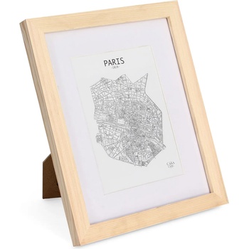 Image 1 of Casa Chic Edinburgh, рамка за картини, правоъгълна, снимки 20 x 25 cm, паспарту, истинско дърво (CL-10x8-UNP) (CL-10x8-UNP)