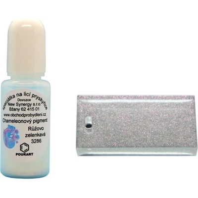 PourArt Chameleonový pigment 3286 růžovo zelenkavá 10ml