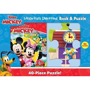 Disney Junior Mickey Mouse Clubhouse: Little First Look and Find Book & Puzzle | Disney Storybook Art Team, Sue Dicicco (ISBN: 9781503755918)