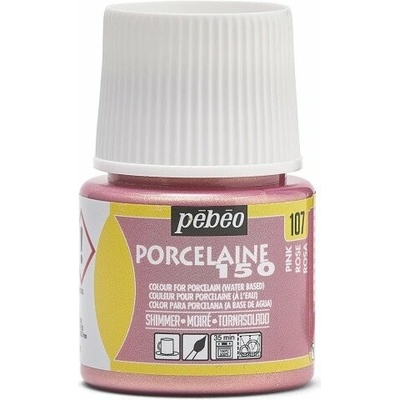 Pébéo Farba na porcelán Porcelaine 150 45 ml 107 Shimmer Pink