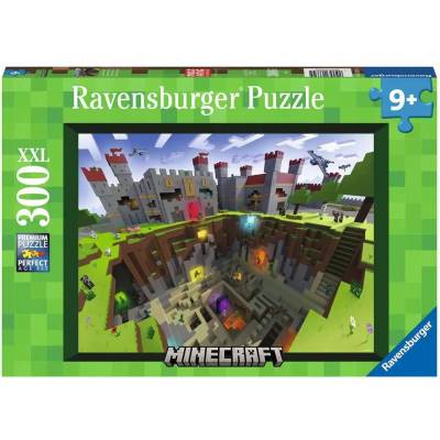 Ravensburger - Puzzle Minecraft 300XXL - 300 piese