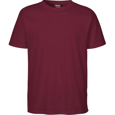 Neutral Tričko z organické Fairtrade bavlny Bordeaux