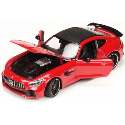 WELLY MERCEDES AMG GT R ČERVENÝNOVÝ KOVOVÝ MODEL 24081 1:24