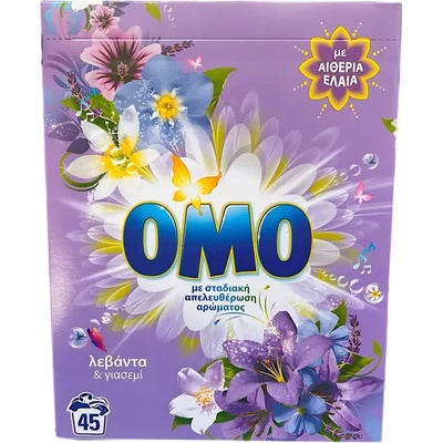 OMO Lavander прах за пране 2.520 кг. , 45 пранета - Лавандула (3737)