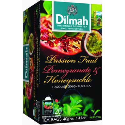 Dilmah Passion fruit pomegranate and honeysuckle 20 x 2 g