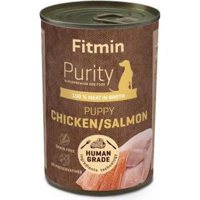 Fitmin Purity Puppy Пиле и Сьомга 400 г