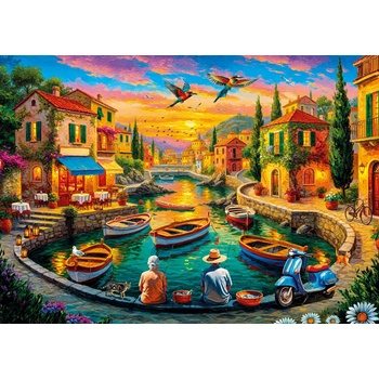 KS Games - Puzzle The Silent Tale of Fishermen - 500 piese