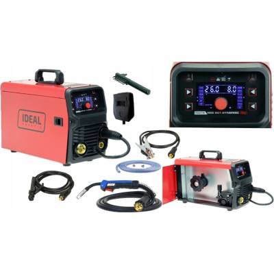 IDEAL EXPERT 201 LCD MIG/MAG/MMA/TIG SYNERGIA, Spájkovanie, FLUX bez plynu