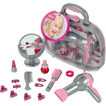 Theo Klein Фризьорски калъф с сешоар Braun (5855)