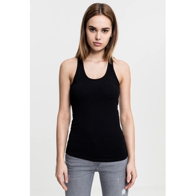 Urban Classics Дамски потник Urban Classics Jersey в черен цвятUB-TB697-00007 - Черен, размер XS